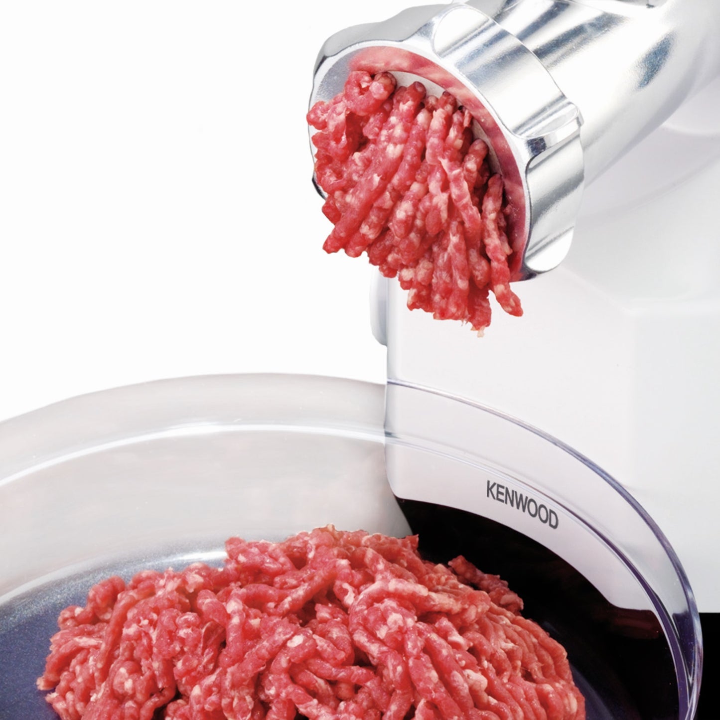 Kenwood MG470 Meat Grinder – 1,500 W | Mincing Capacity Up to 2 kg/min | White Finish