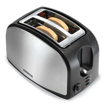 KENWOOD Bundle Breakfast Set With 1.7L Electric Kettle And 2 Slice Bread Toaster Mpm02.000Bk Black/Silver