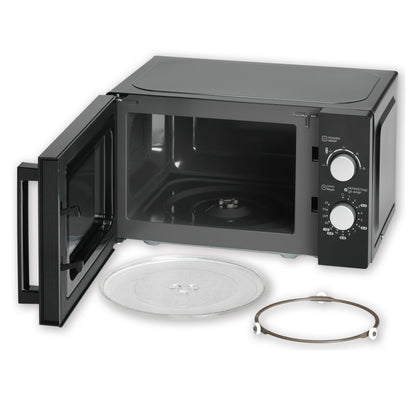 KENWOOD 20L Microwave Oven with 5 Power Levels, Defrost Function, 35 Minutes Timer 700W MWM20 Black and White