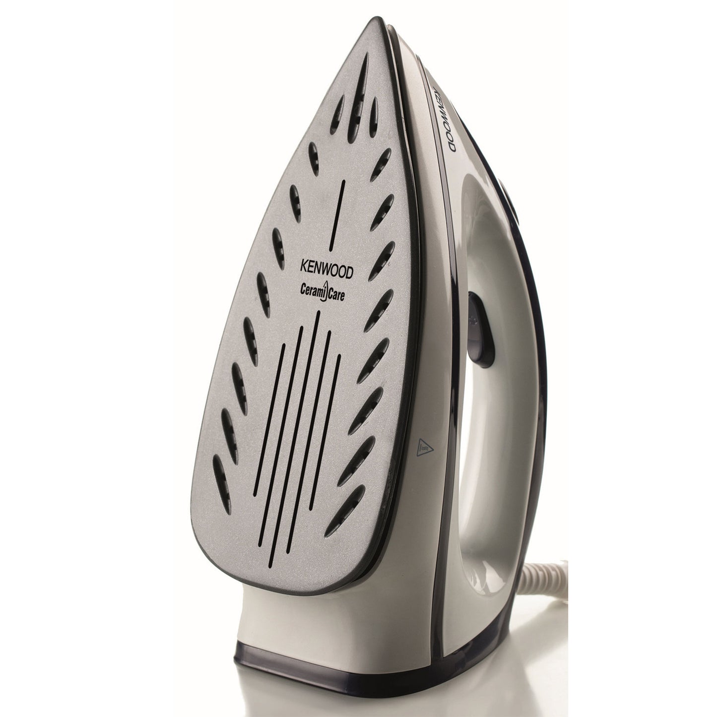 KENWOOD Steam Iron Steam Station 2600W with 1.8L Water Tank Capacity, Ceramic Soleplate, 180g Steam Shot, Anti Drip, Auto Shut Off, Self Clean Function SSP20.000WB White/Blue