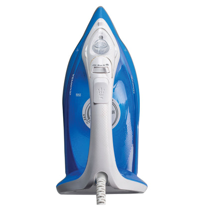 Kenwood Steam Iron 2200W with Ceramic Soleplate, Anti-Drip, Anti-Calc, Self Clean, Continuous Steam, Burst, Spray Function STP60.000WB White/Blue