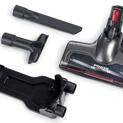 KENWOOD Cordless Vacuum Cleaner 2-in-1 Upright Stick Vacuum Cleaner + Handheld Vacuum Cleaner with 22.2V Li-ion Battery, 160W Suction Power, 45 Minutes Run Time for Multi Surface SVM12.000RD Red