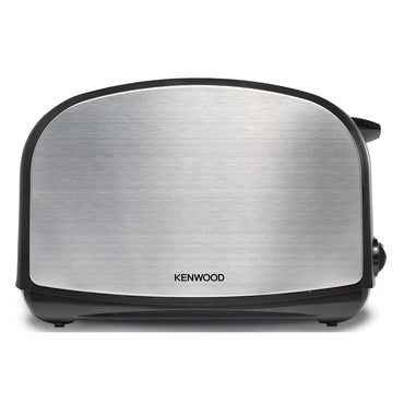 KENWOOD Toaster 2 Slice Bread Toaster with Adjustable Browning Control, Removable Crumb Tray for Easier Cleaning, Automatic Pop Up, Defrost, Warm & Cancel Function TCM02.A0BK Silver/Black