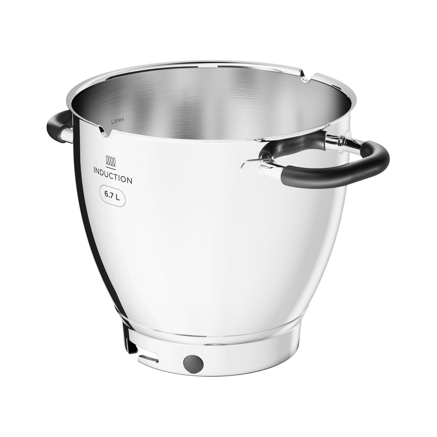 Kenwood KAB90.000SS – 6.7L Stainless Steel Bowl with Handles | For Cooking Chef & Cooking Chef XL