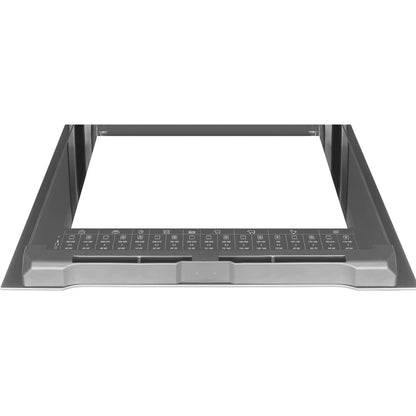 FAGOR Built-in 77 Liter Oven 7-segment control programmer with hot air achieves perfect baking and roasting results on up to three levels simultaneously OE-350X