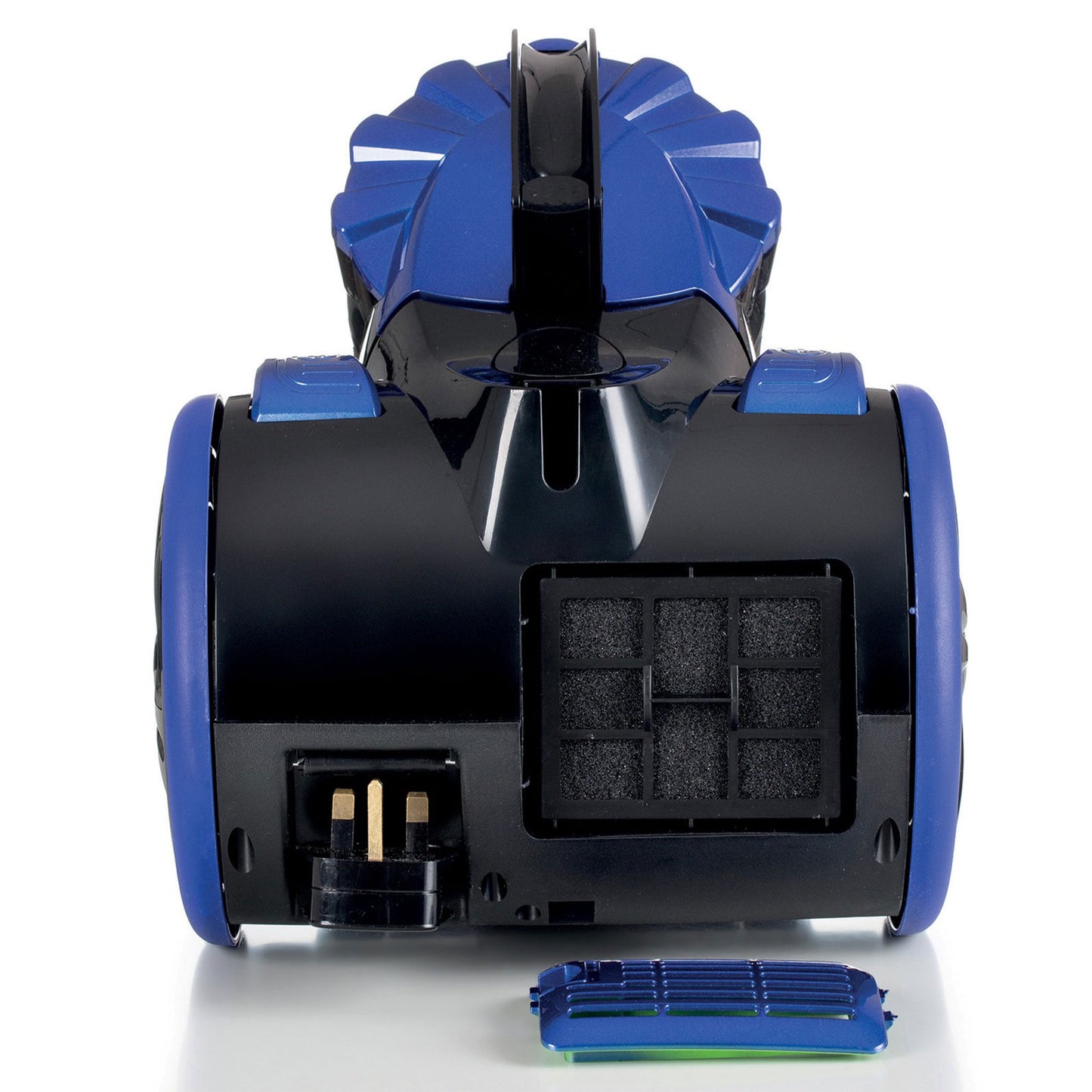 Kenwood Vacuum Cleaner 1800W Multi Cyclonic Bagless Canister 2L With 4.5M Cable, Ultra Compact, Surface, Anti Bacteria, Pet Care For Home & Office Vbp50.000Bb Black/Blue