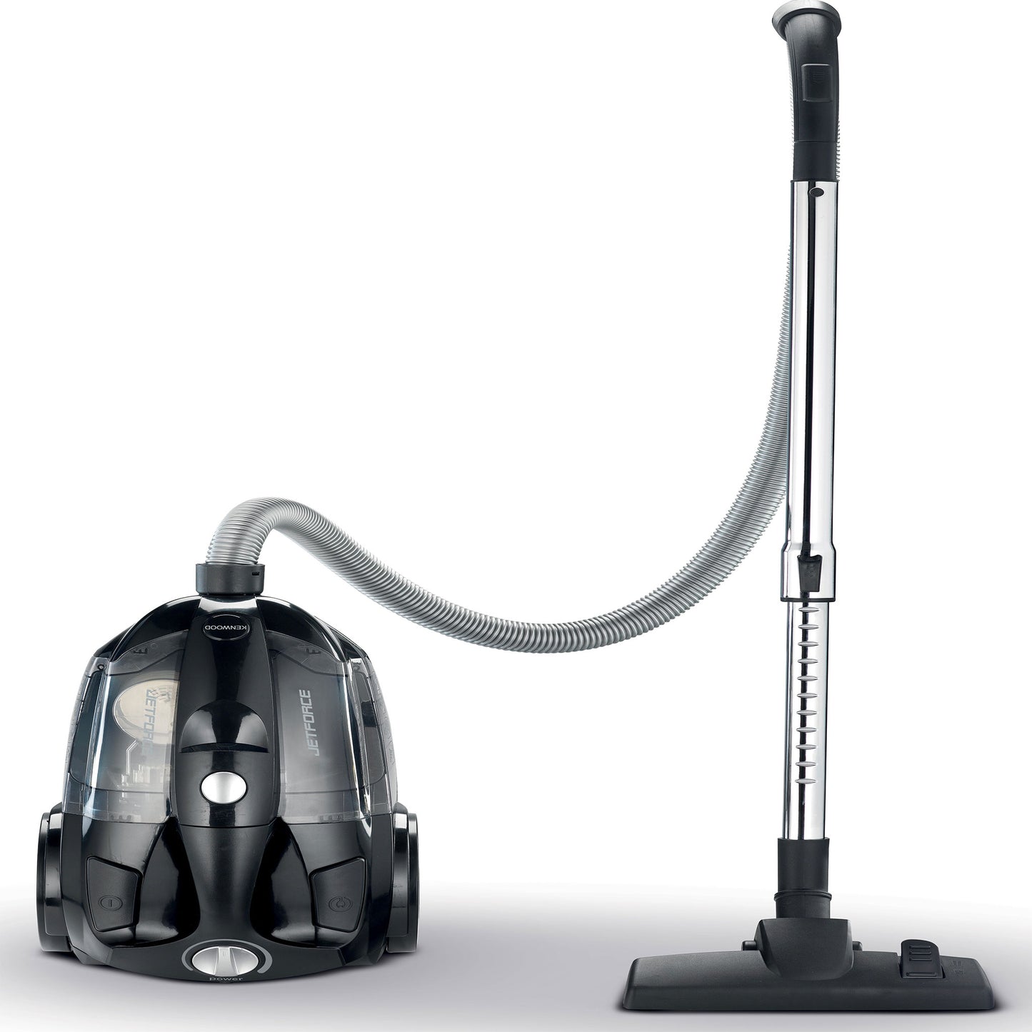 Kenwood Vacuum Cleaner 2200W Multi Cyclonic Bagless Canister 2.5L With 5M Cable, Surface, Speed Control, Hepa Filter, Anti Bacteria, Pet Care For Home & Office VBP60.000BK Black