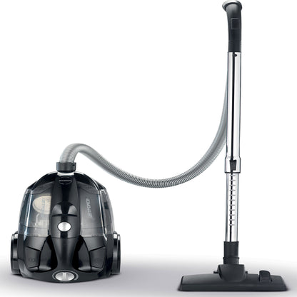 Kenwood Vacuum Cleaner 2200W Multi Cyclonic Bagless Canister 2.5L With 5M Cable, Surface, Speed Control, Hepa Filter, Anti Bacteria, Pet Care For Home & Office VBP60.000BK Black