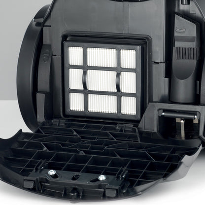 Kenwood Vacuum Cleaner 2200W Multi Cyclonic Bagless Canister 2.5L With 5M Cable, Surface, Speed Control, Hepa Filter, Anti Bacteria, Pet Care For Home & Office VBP60.000BK Black