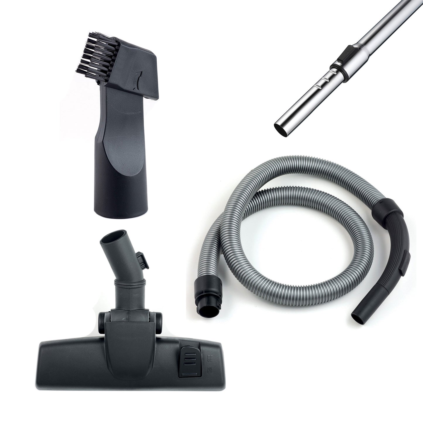 Kenwood Vacuum Cleaner 2200W Multi Cyclonic Bagless Canister 2.5L With 5M Cable, Surface, Speed Control, Hepa Filter, Anti Bacteria, Pet Care For Home & Office VBP60.000BK Black