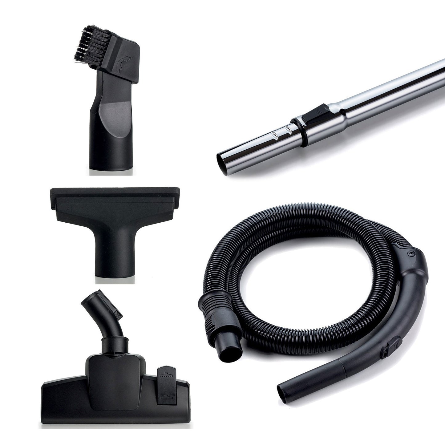 KENWOOD Vacuum Cleaner 2200W Multi Cyclonic Bagless Canister Vacuum Cleaner 3.5L with 5m Cable, Multi-Surface, Cleanable Hepa Filter, Anti Bacteria, Pet Care for Home & Office VBP80.000RG Grey/Red