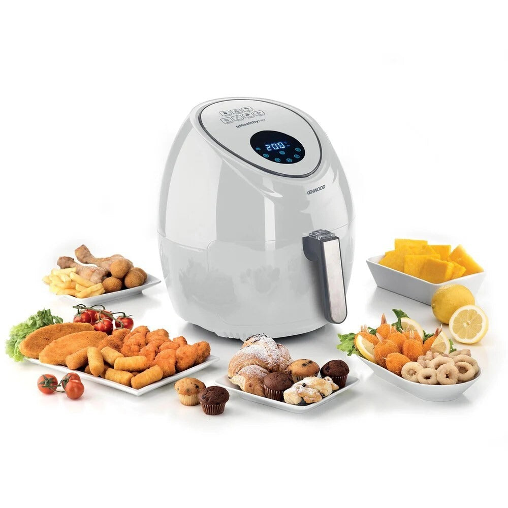 Kenwood HFP52 Series Digital Air Fryer – 5 L Capacity | Approx. 1500 W | Available in Black (HFP52.000BK) & White (HFP52.000WH)