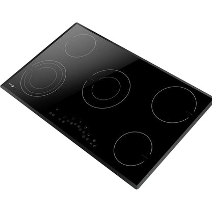 Fagor HC-9000B 90cm Ceramic Electric Hob with 5 High Speed Cooking Zones, Black