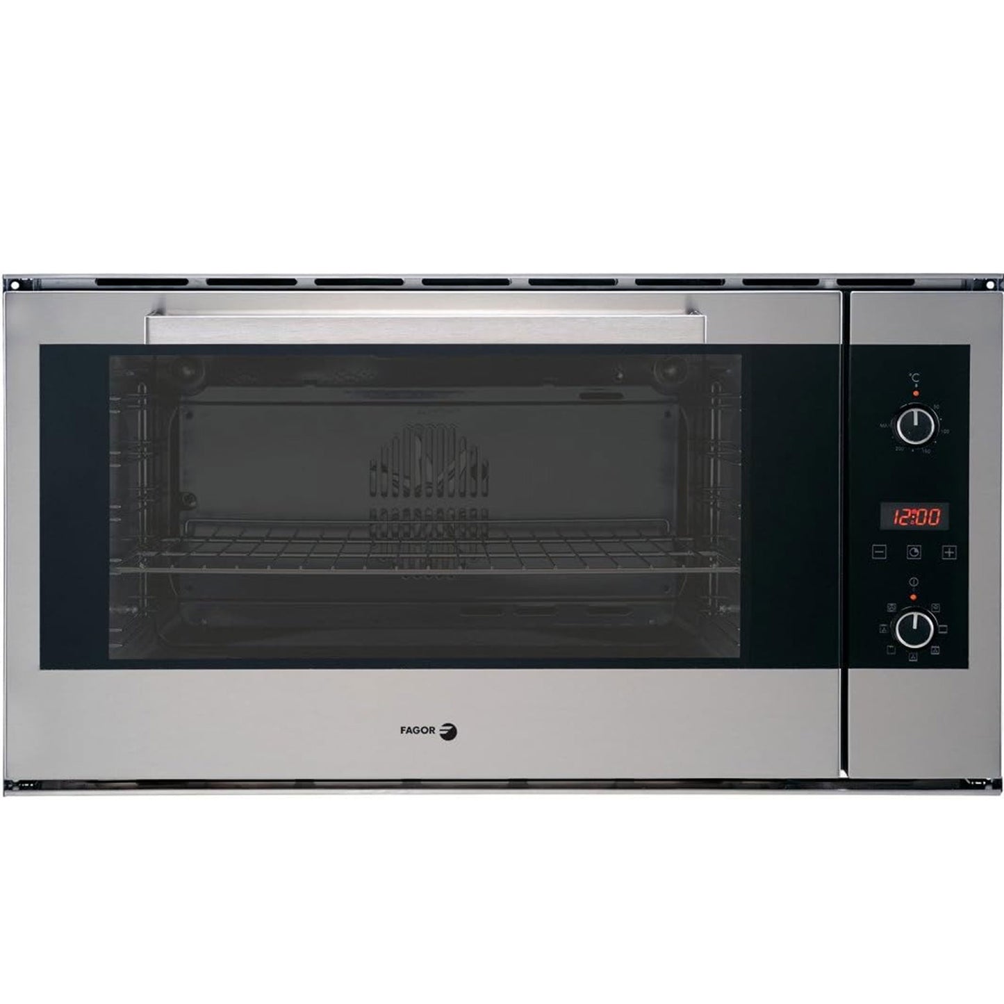 FAGOR built-in electric oven 72 Liter 90cm with fan 6 function, Optimal Heat for Best Baking Results, stainless oven 6H-936BX